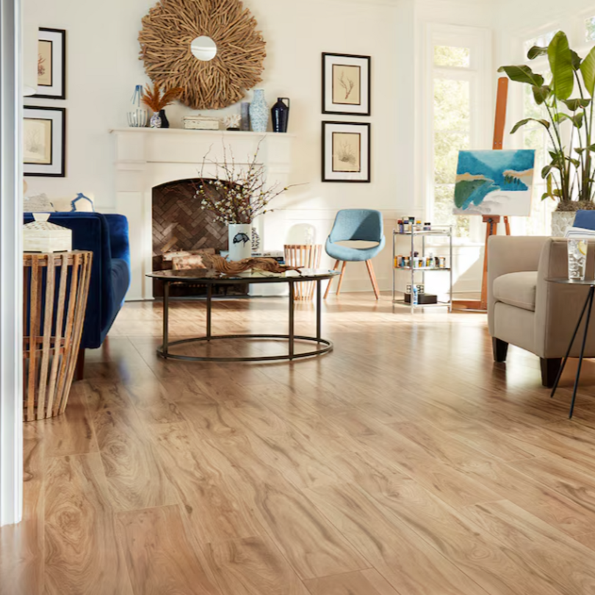 PERGO Laminate Portfolio in Natural Park Hickory (WHSGAD) Mohawk