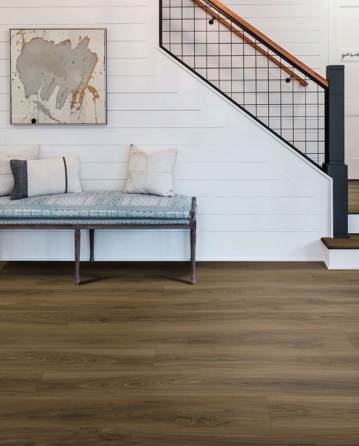 The outlet can offer the best pricing on laminate flooring as we are the manufacturer. Mohawk brands of laminate include: Pergo laminate, Mohawk laminate, and Quick-Step laminate. We also offer laminate moldings such as transitions, stair nose, and more.
