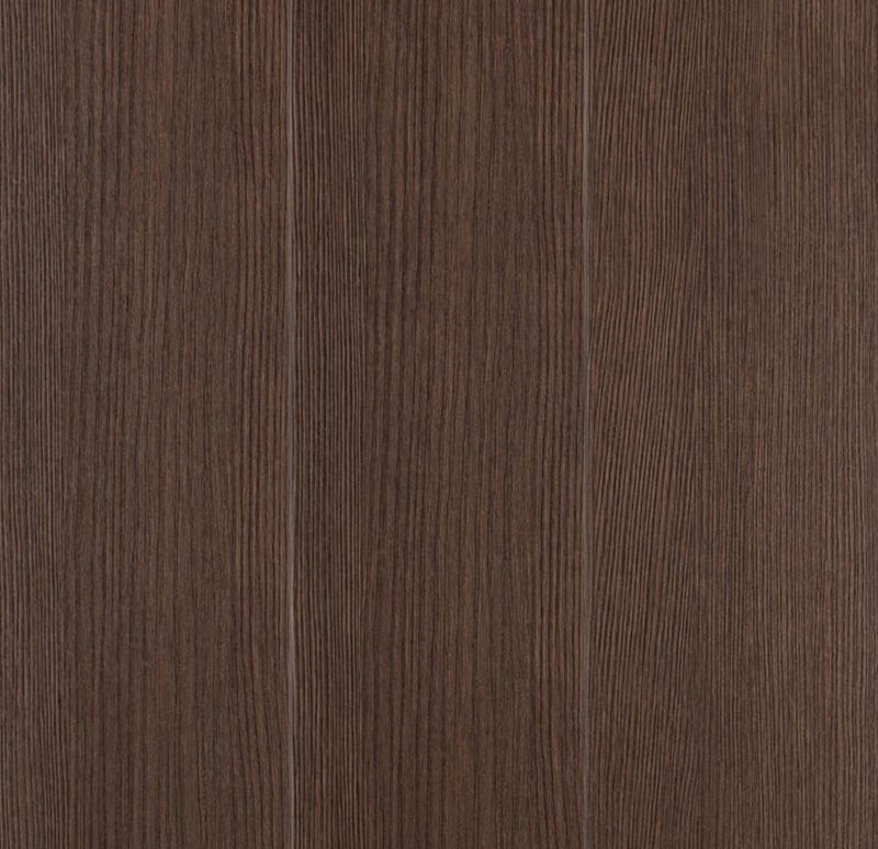 Mohawk Configurations Farmhouse Brown Luxury Vinyl Plank LVP Flooring - swatch of dark brown heavy grain glue down wood look vinyl plank floor