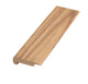 Simple Solutions Laminate Stair Nose Molding MSNP-01682 coordinates with Mohawk Havermill Buttercream Hickory, Quick-Step Modello Butterscotch Oak Planks, Quick-Step Veresque Aged Cork Hickory, Balterio Cracked Oak, Premium Laminate Sawyer Oak