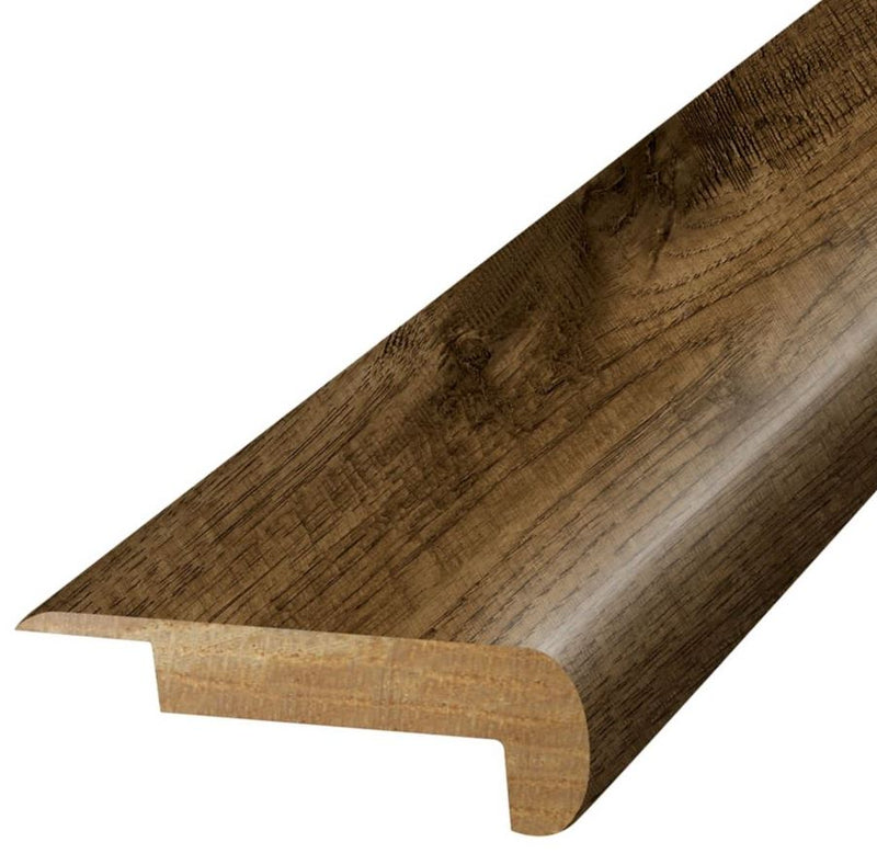 Simple Solutions Laminate Stair Nose Molding MSNP-03729 coordinates with  Mohawk Wooded Escape Tuscan Earth, Quick-Step Natrona Summit Oak, Pergo Pro Classic Oak