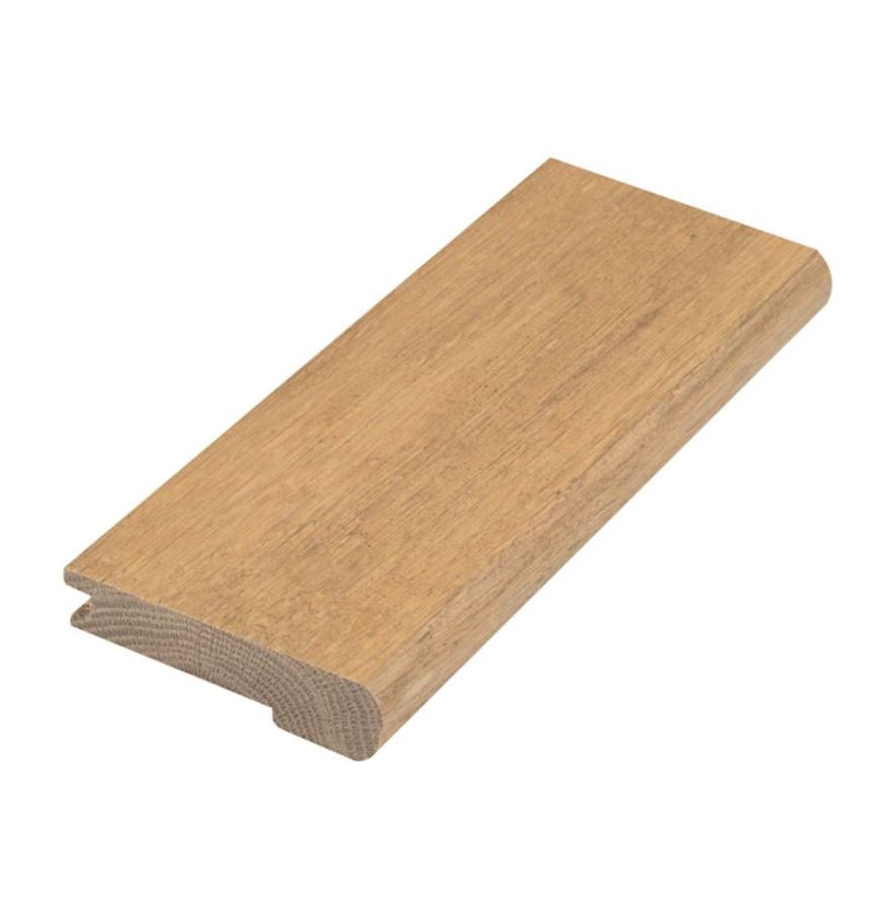 Mohawk Hardwood Flush Stair Nose Molding HFSTE-05599 coordinates with Mohawk Weathered Vintage Cheyenne Oak, Mohawk Weathered Vision Cheyenne Oak, Portico Weathered Vintique Cheyenne Oak