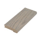 Mohawk Hardwood Flush Stair Nose Molding HFSTE-05603 coordinates with Mohawk The Weathered Vintage Coventry Gray Oak, Mohawk The Weathered Vision Coventry Gray Oak, Portico The Weathered Vintique Coventry Gray Oak