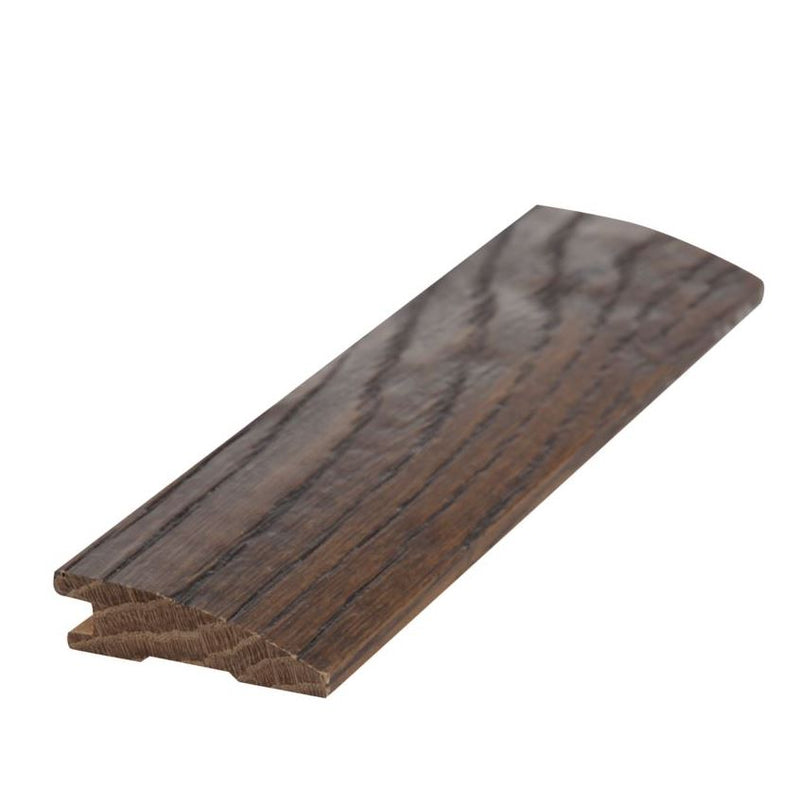 Mohawk Hardwood Reducer Molding HREDE-05600 coordinates with Mohawk Weathered Vintage Satchel Oak, Mohawk Weathered Vision Satchel Oak, Portico Weathered Vintique Satchel Oak